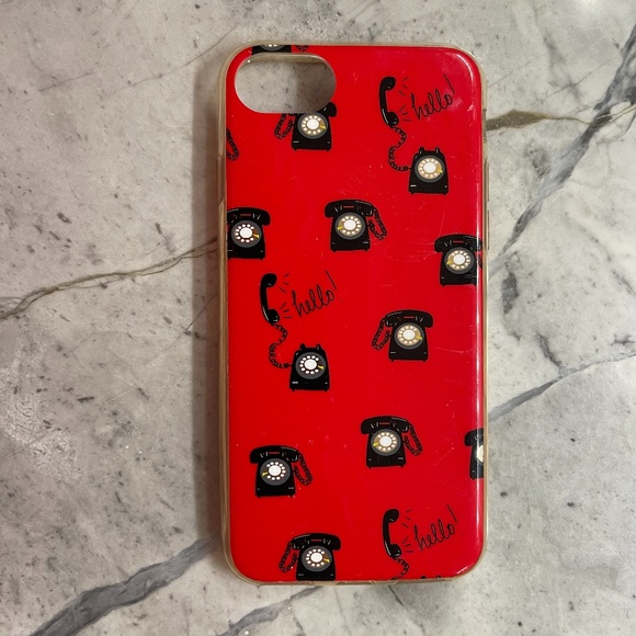 Anthropologie Limited Edition "Call Me" Colloquial iPhone Case (6/6s/7/8) - Picture 2 of 6